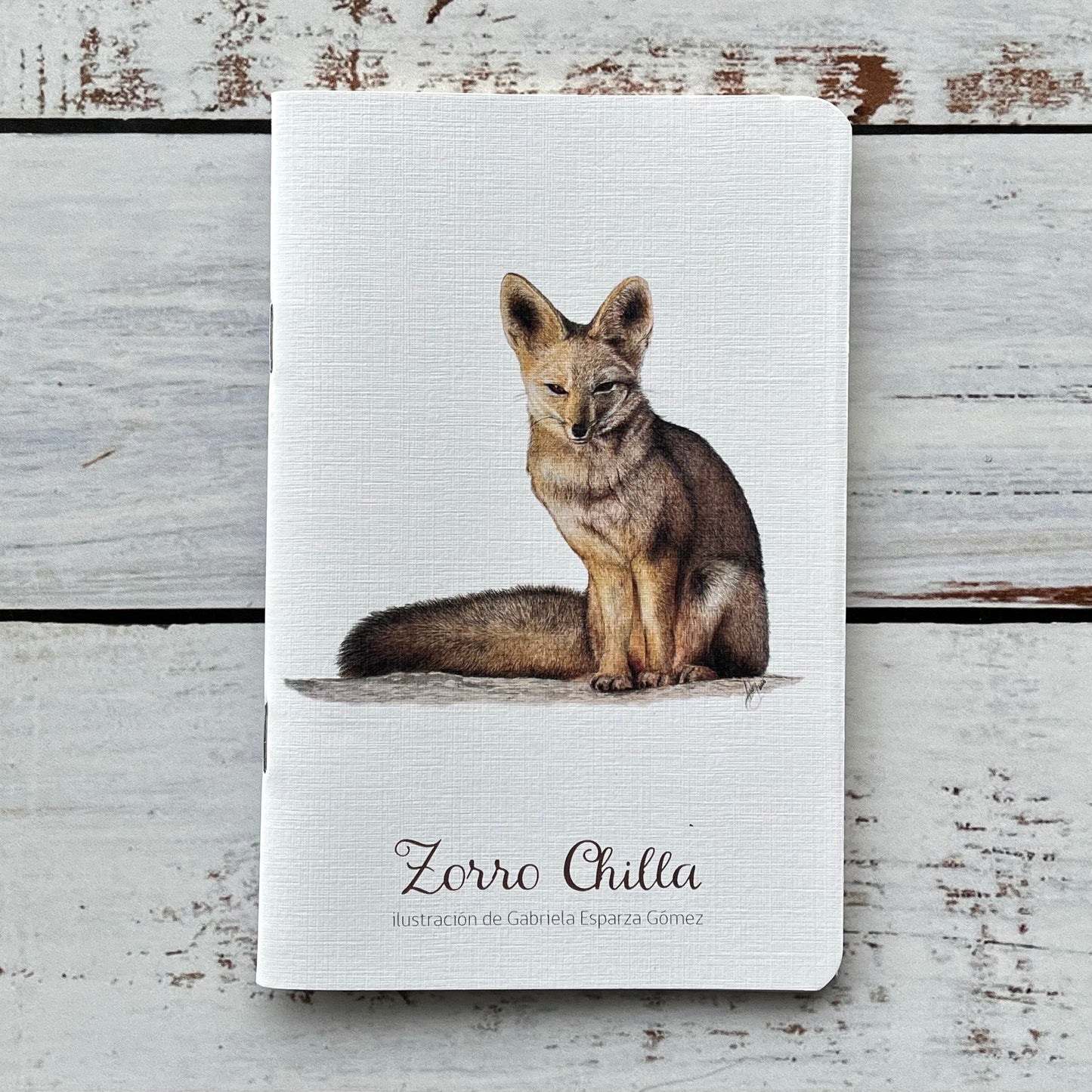 Cuaderno de viaje: Zorro chilla o gris (Lycalopex griseus)