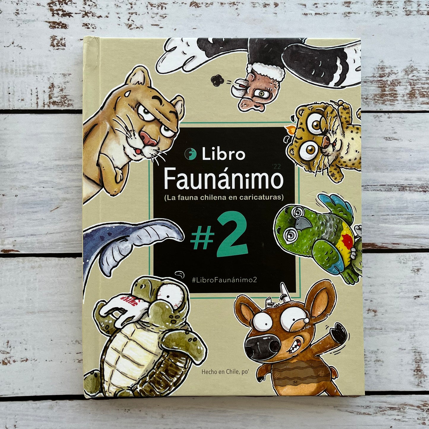 Faunánimo 2. La fauna chilena en caricaturas